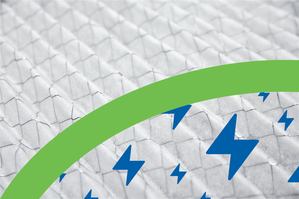 Turbostatix fabric